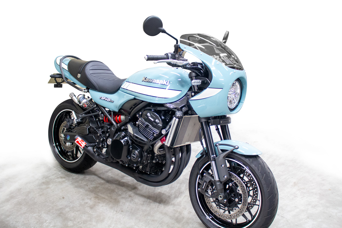 ≪Z900RS、CAFE専用タンデムバー ABSロングテールカウル用≫ | 開発 