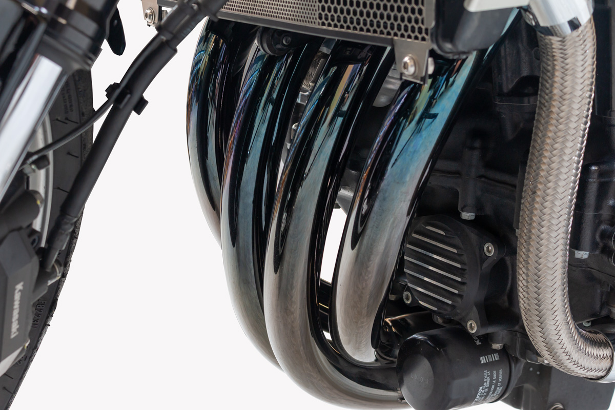 記事 ≪Z900RS　”漆黒Edition”427ショート管マフラー≫のアイキャッチ画像