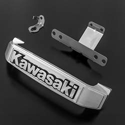 BIGステムエンブレム＆ステーセット<br>Kawasaki 小文字 for Cafe