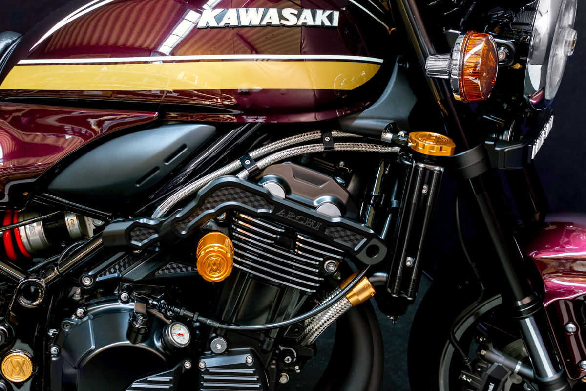 記事 ≪Z900RS専用　メッシュオーバーフローホースの開発≫のアイキャッチ画像